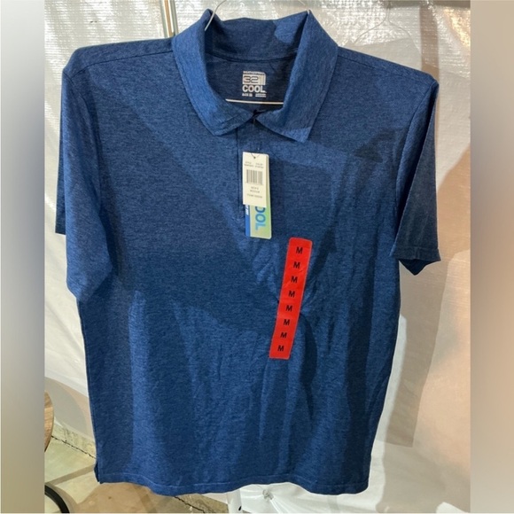 32 Degrees Other - 32 Degrees Blue Polo Shirt Soft Short-Sleeve